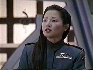 Lt. Cmdr.
Laurel Takashima, currently stationed out here on The Rim.
